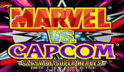 Marvel Vs. Capcom: Clash Of Super Heroes (ARC)   © Capcom 1998    1/55