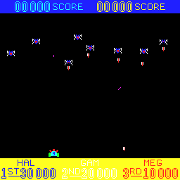 Megatack (ARC)   © Game Plan 1980    2/4