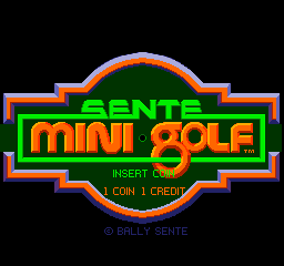 Mini Golf (ARC)   ©  1985    1/3