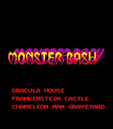 Monster Bash (ARC)   © Sega 1982    1/4