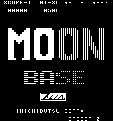 Moon Base (ARC)   © Nichibutsu 1979    1/3