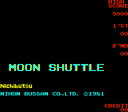 Moon Shuttle (ARC)   © Nichibutsu 1981    1/3