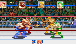 Muscle Bomber Duo: Ultimate Team Battle (ARC)   © Capcom 1993    2/3