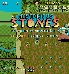 Mysterious Stones (ARC)   © Technos 1984    1/4