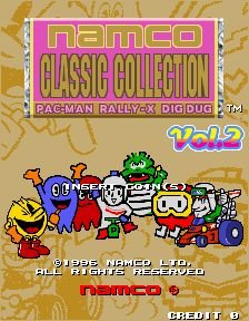 Namco Classic Collection Volume 2   © Namco 1996   (ARC)    1/1