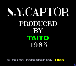 New York Captor (ARC)   © Taito 1986    1/4