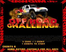 Off Road Challenge (ARC)   © Midway 1997    1/3