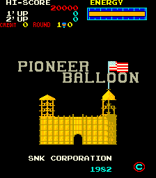 Pioneer Balloon (ARC)   © SNK 1982    1/3