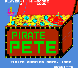 Pirate Pete (ARC)   © Taito 1982    1/3