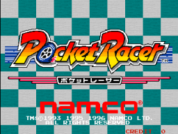 Pocket Racer (ARC)   © Namco 1996    1/3