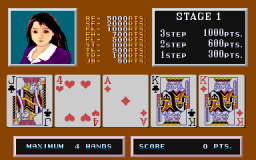Poker Ladies (ARC)   © Mitchell 1989    3/3