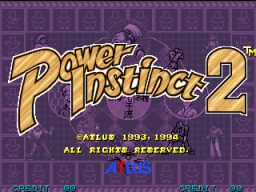 Power Instinct 2 (ARC)   © Atlus 1994    1/5