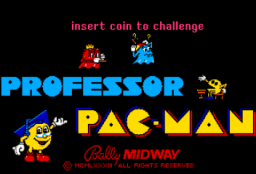 Professor Pac-Man (ARC)   © Bally Midway 1983    1/3