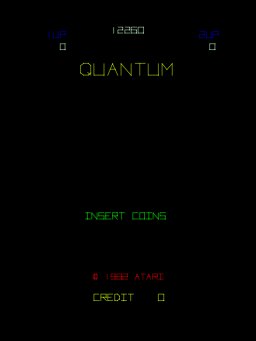 Quantum (ARC)   © Atari (1972) 1982    1/3