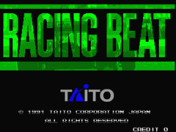 Racing Beat (ARC)   © Taito 1991    1/3