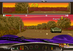 Rad Rally (ARC)   © Sega 1991    3/4