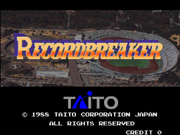 Recordbreaker (ARC)   © Taito 1988    1/4