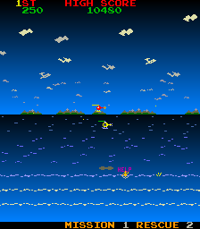 Rescue (ARC)   © Stern 1982    2/3