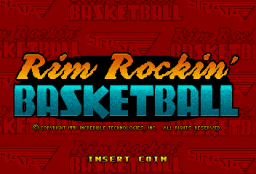 Rim Rockin' Basketball (ARC)   © Strata 1991    1/3