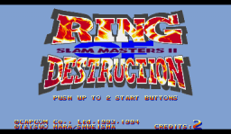 Ring Of Destruction: Slam Masters II (ARC)   © Capcom 1994    1/18