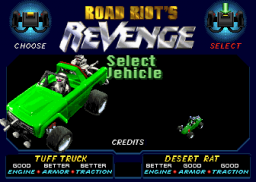 Road Riot's Revenge Rally (ARC)   © Atari Games 1993    1/3