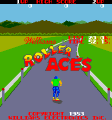 Roller Aces (ARC)   © Williams 1983    1/3