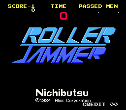 Roller Jammer (ARC)   © Nichibutsu 1984    1/4