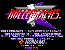 Rollergames (ARC)   © Konami 1991    1/4