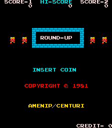 Round-Up (ARC)   © Centuri 1981    1/3
