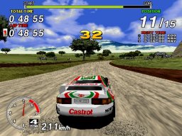 Sega Rally Championship (ARC)   © Sega 1995    5/5
