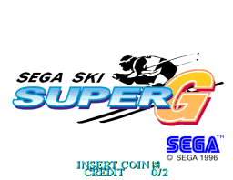 Sega Ski: Super G (ARC)   © Sega 1996    1/3