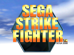 Sega Strike Fighter (ARC)   © Sega 2000    1/3