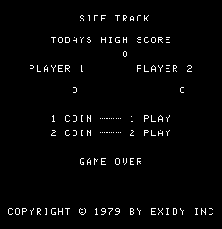 Side Track (ARC)   © Exidy 1979    1/3