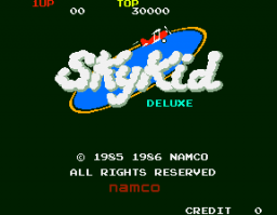 Sky Kid Deluxe (ARC)   © Namco 1986    1/5