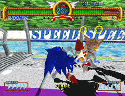 Sonic The Fighters (ARC)   © Sega 1996    2/3