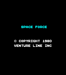 Space Force (ARC)   © Venture Line 1980    1/3