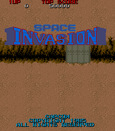Space Invasion (ARC)   © Capcom 1985    1/3