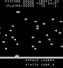 Space Laser (ARC)   © Taito 1980    2/3