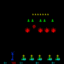 Space Tactics (ARC)   © Sega 1980    2/3