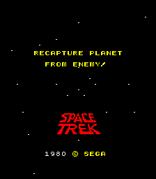 Space Trek (ARC)   © Sega 1980    1/4