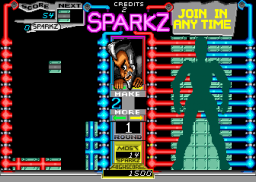 Sparkz (ARC)   © Atari Games 1992    3/4