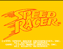 Speed Racer (ARC)   © Namco 1995    1/4