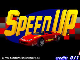 Speed Up (ARC)   © Gaelco 1996    1/3