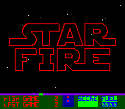 Star Fire (ARC)   © Exidy 1980    1/4