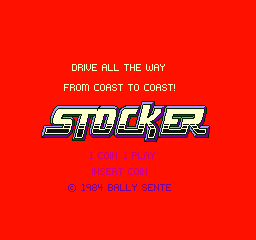 Stocker (ARC)   © Sente 1984    1/3
