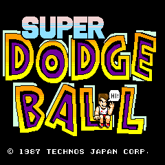 Super Dodge Ball (ARC)   © Technos 1987    1/3