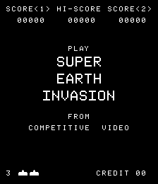 Super Earth Invasion (ARC)   ©  1980    1/2