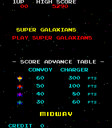 Super Galaxians (ARC)   © Midway 1979    1/3