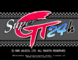 Super GT 24H (ARC)   © Jaleco 1996    1/3
