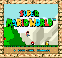 Super Mario World (ARC)   © Nintendo 1991    1/3
